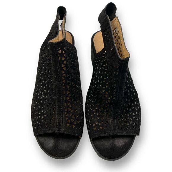 American Eagle Vida Open Toe Sling Heel Size 7 - Picture 2 of 5